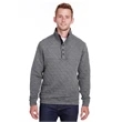 Adult Quilted Snap Pullover