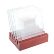 Talbot Coaster - Set of 4 on Rosewood Base