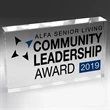Glass Award Paperweight - 3