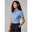 Ladies Oxford Short Sleeve Shirt