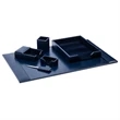 Navy Blue 6-Piece Econo-Line Leather Desk Set
