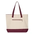 Q-Tees 19L Zippered Tote