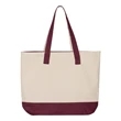 Q-Tees 19L Zippered Tote