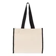 Q-Tees 14L Tote with Contrast-Color Handles