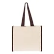 Q-Tees 14L Tote with Contrast-Color Handles