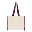 Q-Tees 14L Tote with Contrast-Color Handles