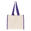 Q-Tees 14L Tote with Contrast-Color Handles