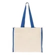 Q-Tees 14L Tote with Contrast-Color Handles