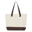 Q-Tees 19L Zippered Tote