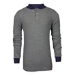 NSA Men's Tecgen FR Long Sleeve Henley Shirt