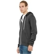 BELLA+CANVAS Unisex Sponge Fleece Full-Zip Hoodie.