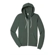 BELLA+CANVAS Unisex Sponge Fleece Full-Zip Hoodie.