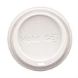 White lLid for 8oz. Insulated Paper Cups