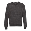 JERZEES Snow Heather French Terry Crewneck Sweatshirt