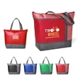 Hexagon Pattern Non-Woven Cooler Tote