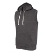J. America Triblend Sleeveless Hooded Sweatshirt