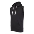 J. America Triblend Sleeveless Hooded Sweatshirt