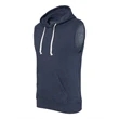 J. America Triblend Sleeveless Hooded Sweatshirt