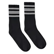 SOCCO USA-Made Striped Crew Socks
