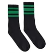 SOCCO USA-Made Striped Crew Socks
