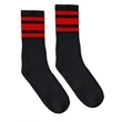 SOCCO USA-Made Striped Crew Socks