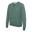 JERZEES Snow Heather French Terry Crewneck Sweatshirt