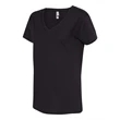 Next Level Women's Fine Jersey Relaxed V T-Shirt