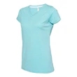 LAT Women's Harborside Melange V-Neck T-Shirt