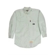 Men's Flame-Resistant Down Plaid Work Shirt