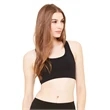 BELLA + CANVAS Women's Nylon Spandex Sports Bra