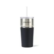 Emery 2-in-1 Double Wall Stainless Tumbler - 16 Oz.