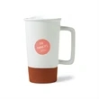 Sevilla Terracotta Ceramic Mug - 17 Oz.