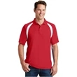 Sport-Tek Dry Zone Colorblock Raglan Polo.