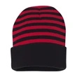 Sportsman 12" Striped Knit Beanie
