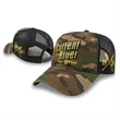 Woodland Camo with Washed Mesh Back Cap