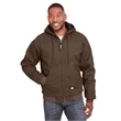 Men's Highland Washed Cotton Duck Hooded Jacket