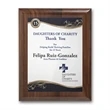 SpectraPrint™ Plaque - Walnut Piano Finish