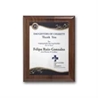 SpectraPrint™ Plaque - Walnut Piano Finish