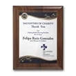 SpectraPrint™ Plaque - Walnut Piano Finish