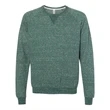 JERZEES Snow Heather French Terry Crewneck Sweatshirt