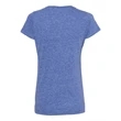 LAT Women's Harborside Melange V-Neck T-Shirt