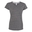 LAT Women's Harborside Melange V-Neck T-Shirt