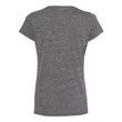 LAT Women's Harborside Melange V-Neck T-Shirt