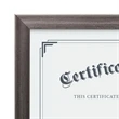 Calais Certificate Frame - Gun Metal