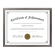 Calais Certificate Frame - Gun Metal