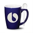 Winfield Mug & Spoon - Deep Etch 15oz