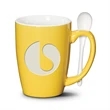 Winfield Mug & Spoon - Deep Etch 15oz