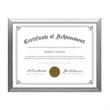 Calais Certificate Frame - Silver