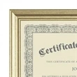 Ellison Certificate Frame - Gold