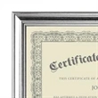 Ellison Certificate Frame - Silver